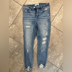 BKE PARKER HIGHRISE ANKLE SKINNY JEANS